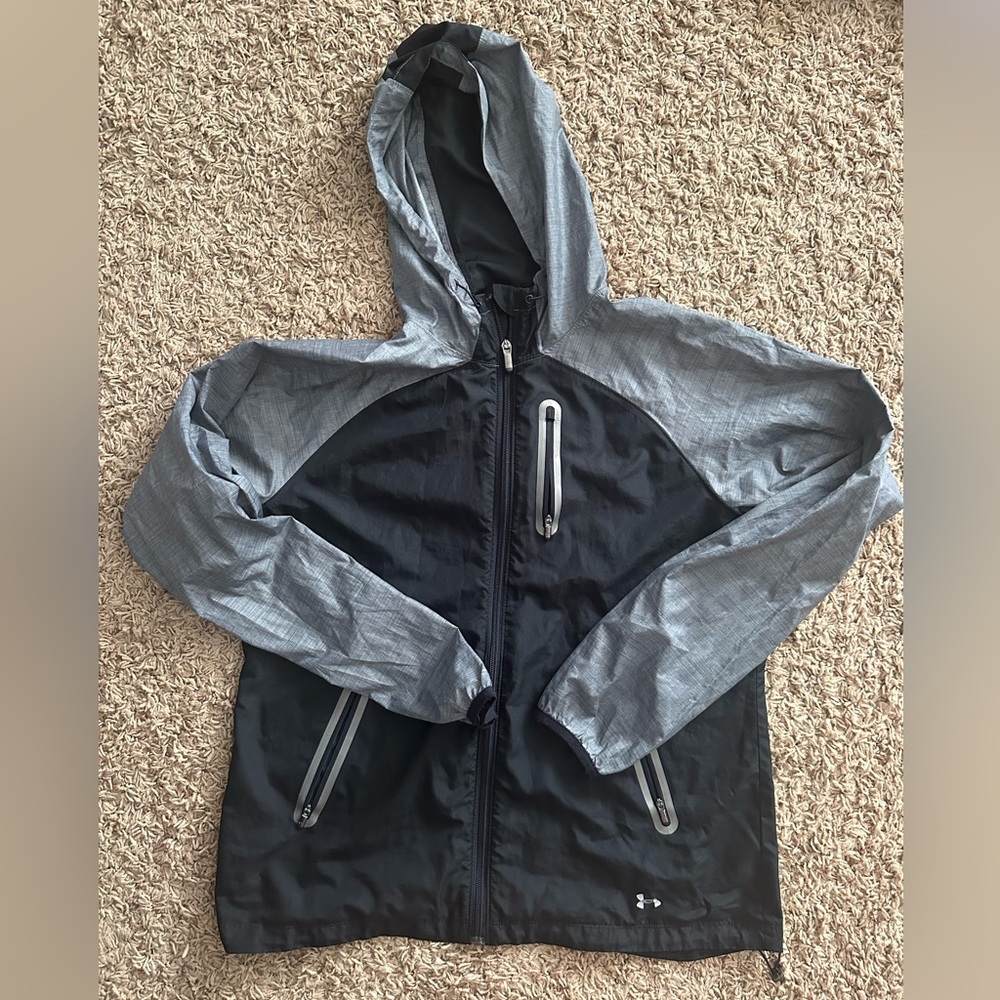 Under Armour Two-Tone Hooded Rain Jacket